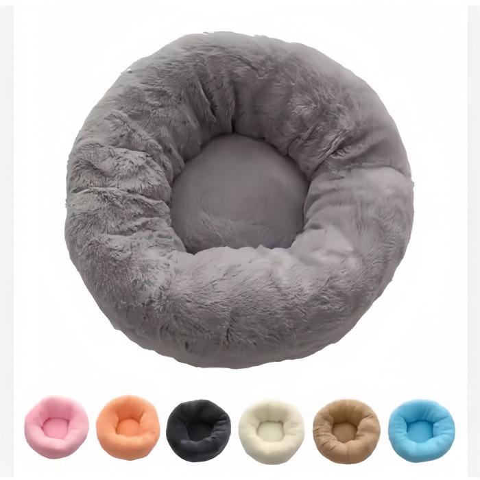 Original Calming Donut Cuddler Cat and Dog Bed