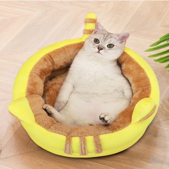 Custom Tail Cat bed Dog kennel Winter and Autumn online celebrity General Thickened Warm Cat Bed Pet house 