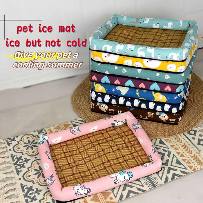 Multiple Colors Flax Ratten Mat Pet House For Pats Small Animals 