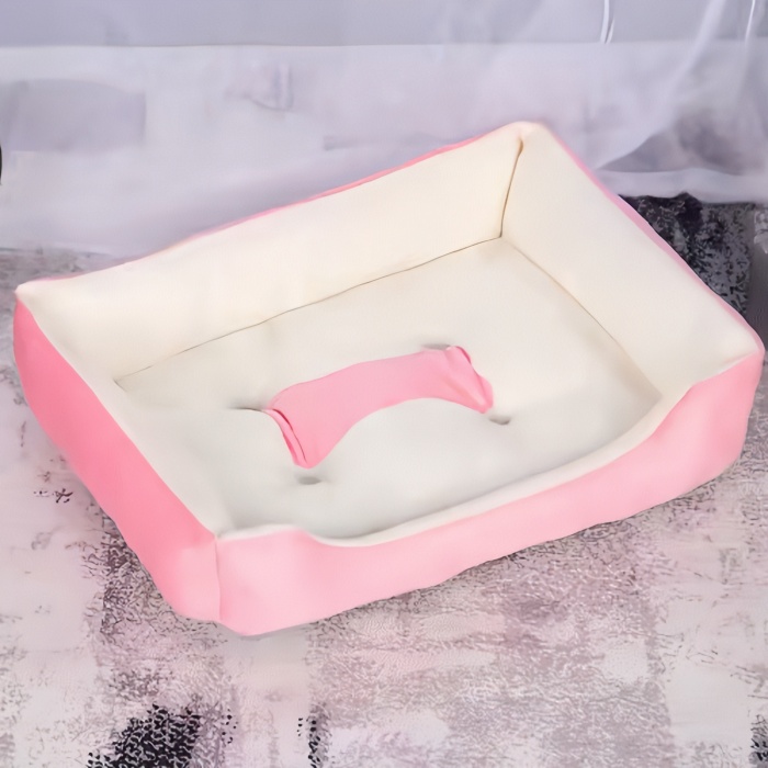 Dog kennel Pet Cat Mat Square Pet Bed Bone Shape Model 