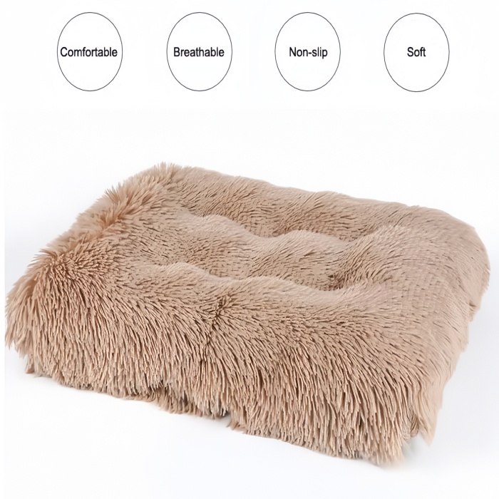 Manufacturer Stock Self Warming Non-slip Plush Dog Cat Pet Mat 